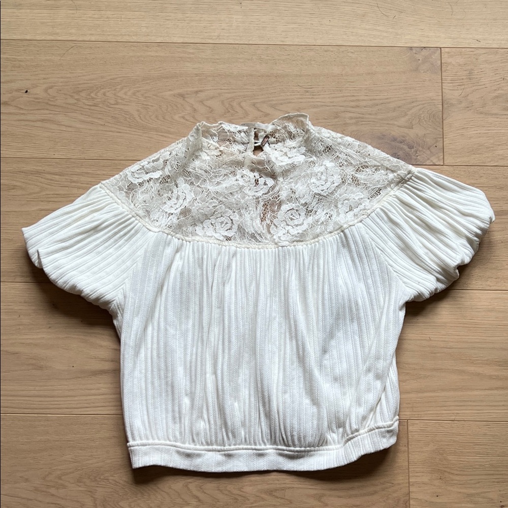 Free People Blouse - slightly cropped